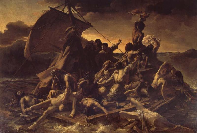 Theodore Gericault The raft of the Meduse Norge oil painting art